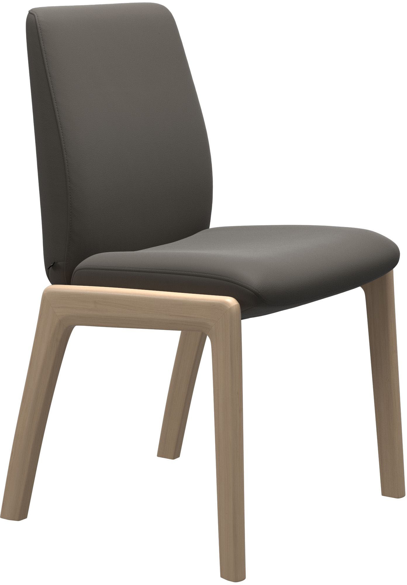 Stressless® Polsterstuhl »Laurel«, Leder PALOMA, Low Back, Größe L, mit abgerundeten Beinen in Eiche natur