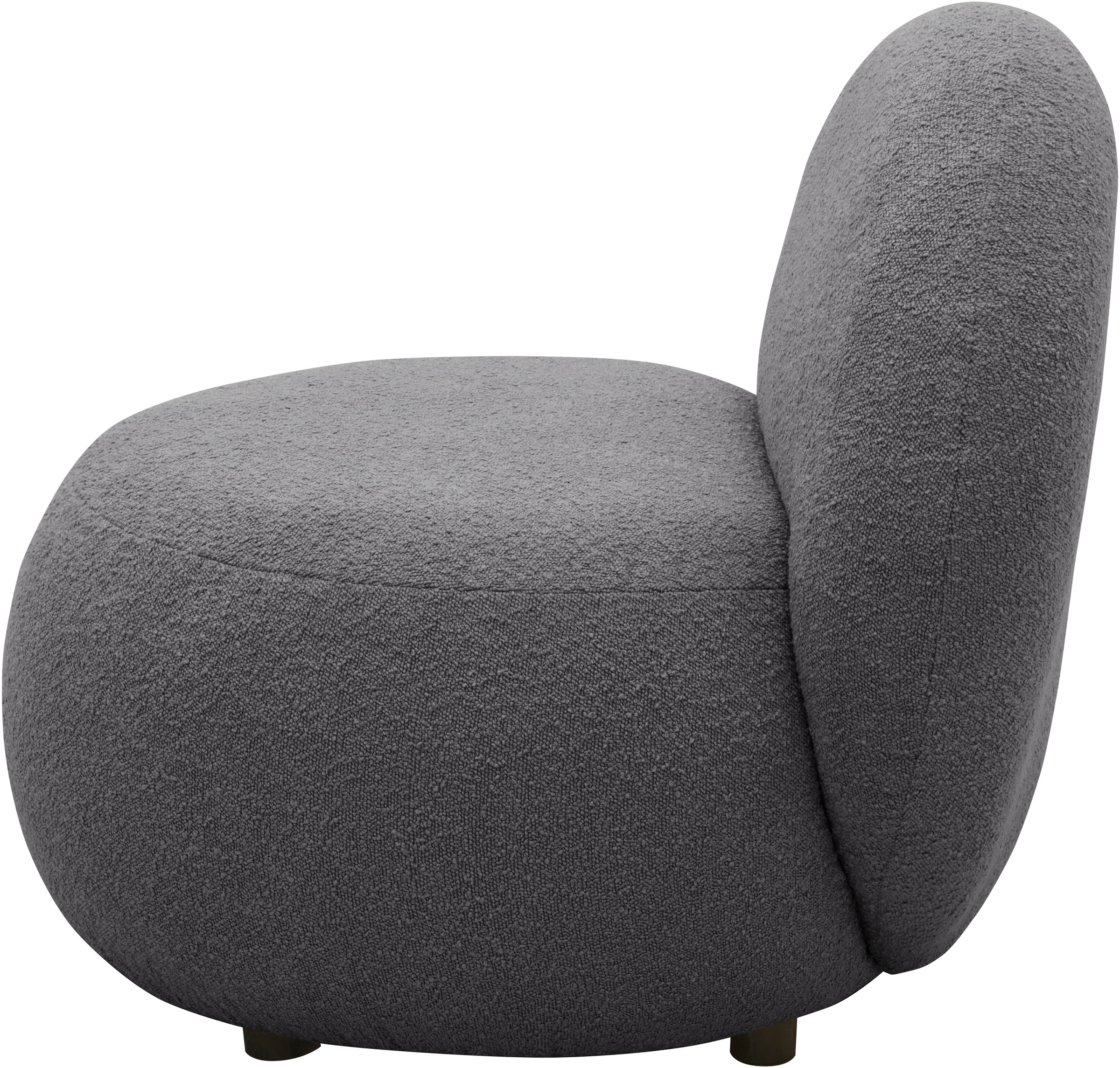 INOSIGN Sessel »Mithras II Cocktailsessel«, Bouclé oder Fellimitat; Lieferzeit nur ca. 2 Wochen