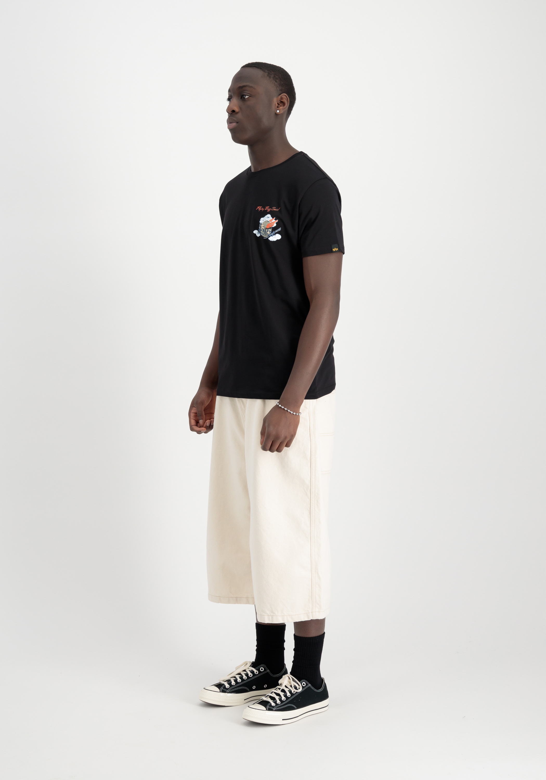 Alpha Industries T-Shirt »Alpha Industries Men - T-Shirts Flying Buzz Small Logo T«