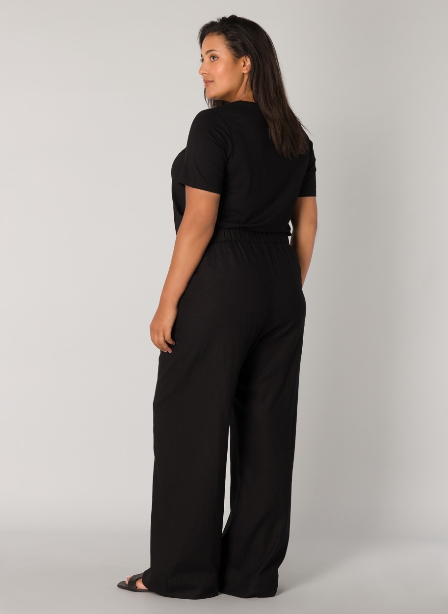 Base Level Curvy Leinenhose »Yula«, Sommerhose