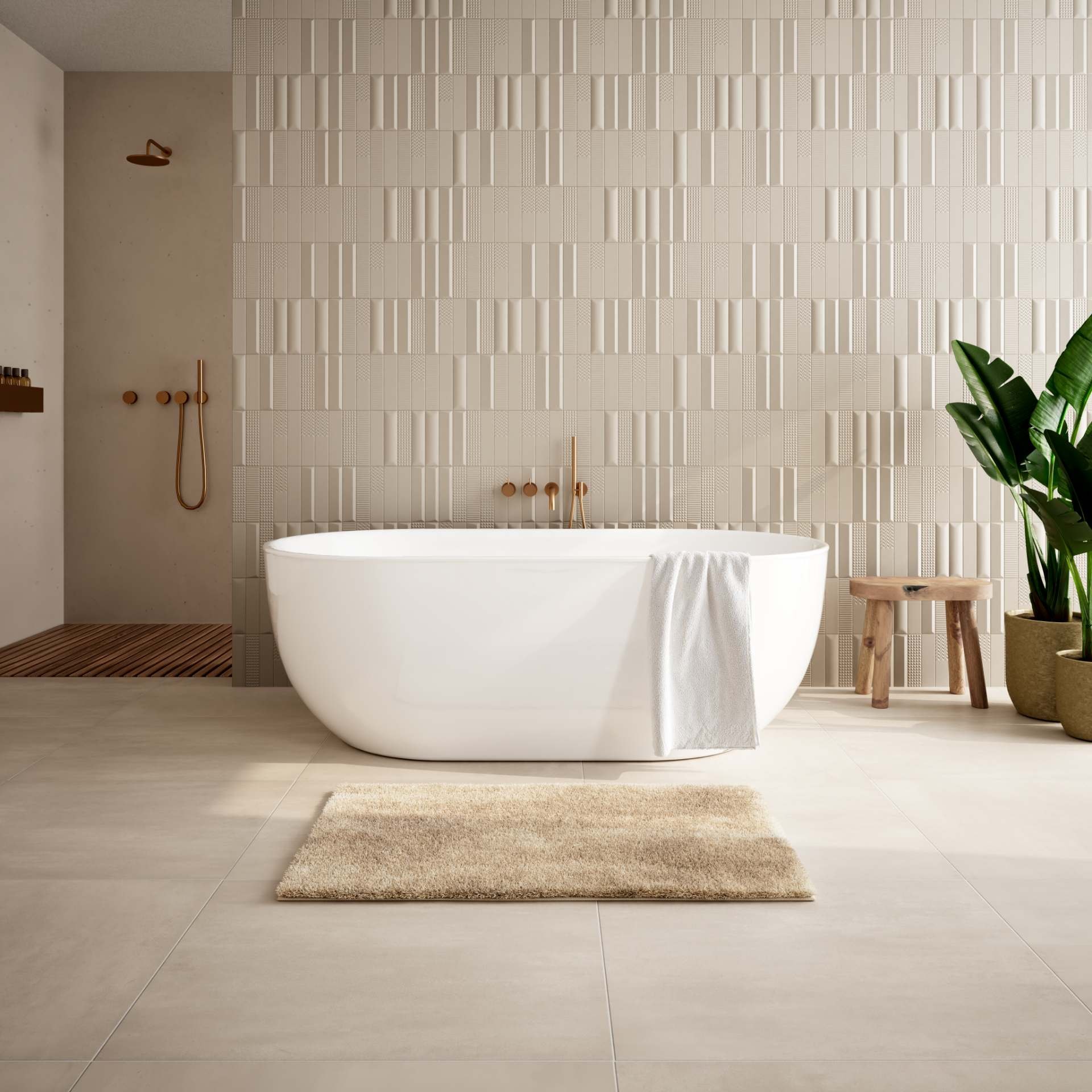 Grund Badematte »Elysia« Höhe 27 mm rutschhemmend beschichtet fußbodenheizungsgeeignet LUXURYSOFT-Flor, ultraweich & angenehm warm, 5 Jahre Garantie