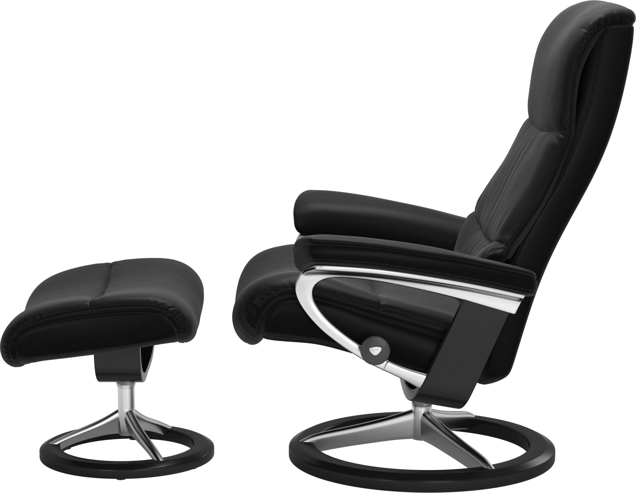 Stressless® Fußhocker »View« mit Signature Base,Gestell Schwarz