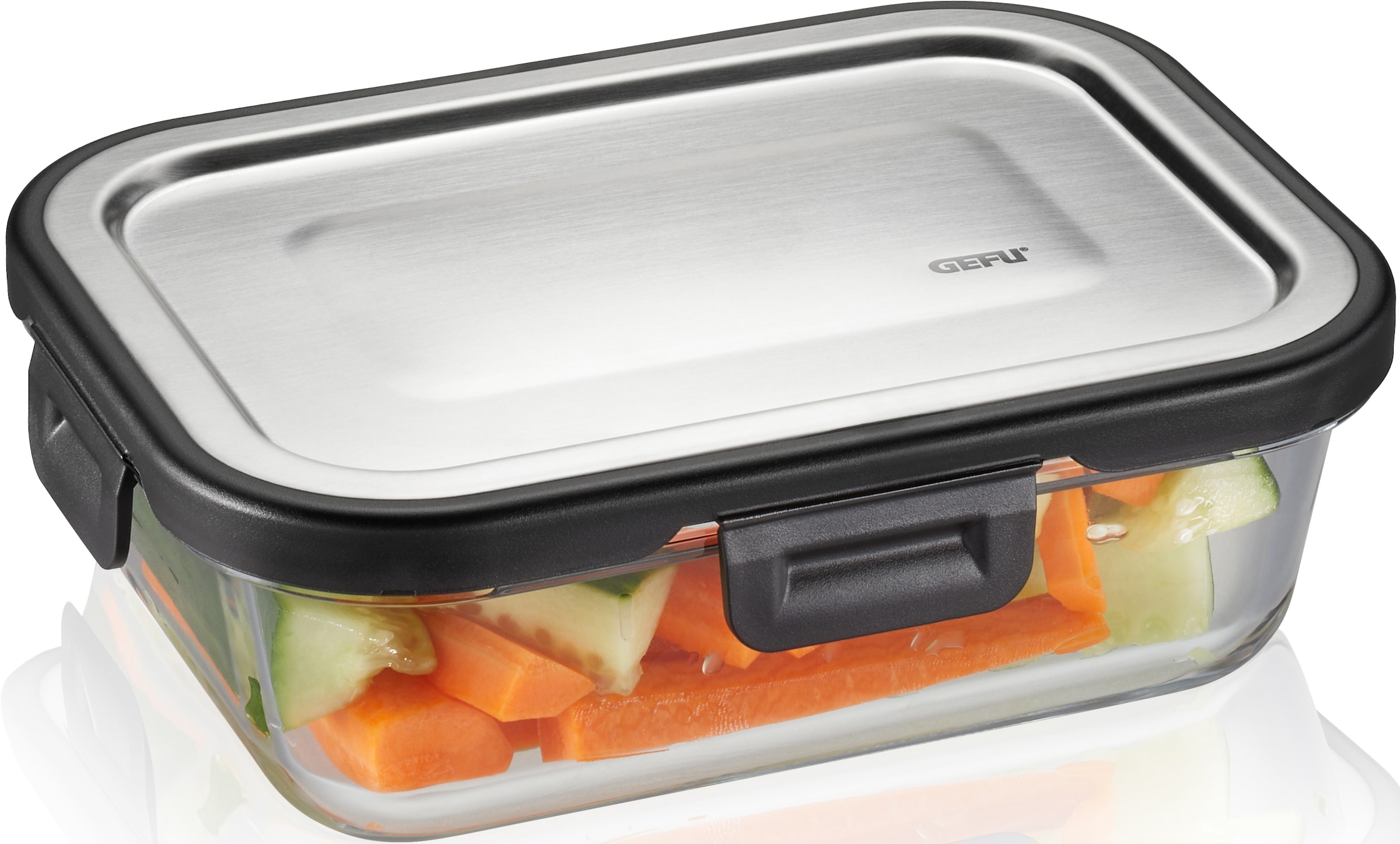 GEFU Lunchbox »MILO« 1 Stk. tlg. gelaserter QR Code zur Vorratskontrolle pe günstig online kaufen