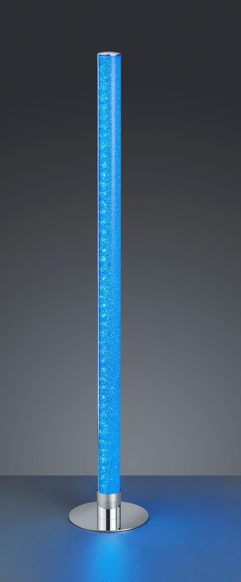 REALITY Leuchten LED Stehlampe »EMILA«, 1 flammig, Leuchtmittel LED-Board | LED fest integriert, mit RGBW Farbwechsel, dimmbar über Fernbedienung, Fußschalter