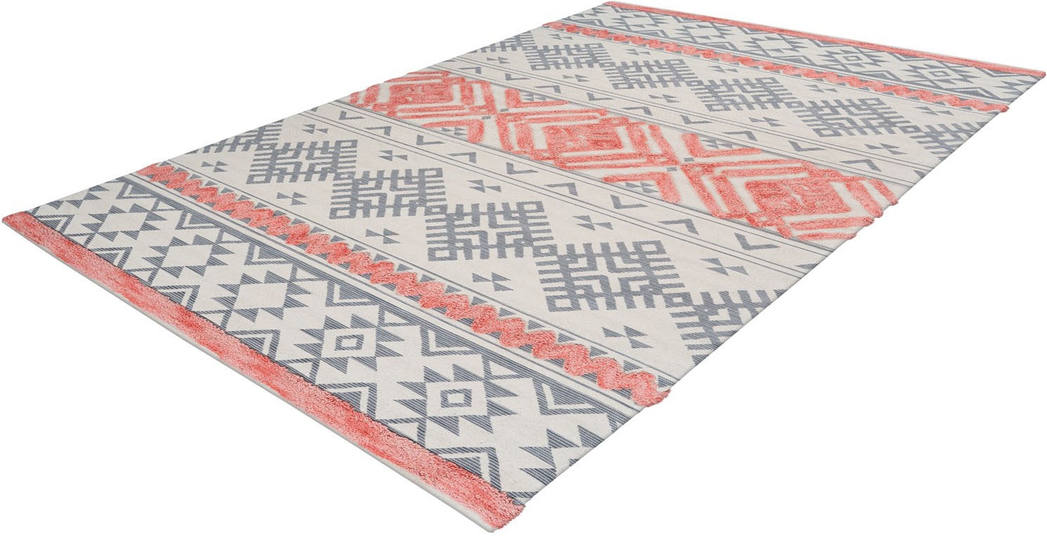 Arte Espina Teppich »Ethnie 200«, rechteckig, 10 mm Höhe, 3D-Design, Kurzflorteppich, Ethno-Design