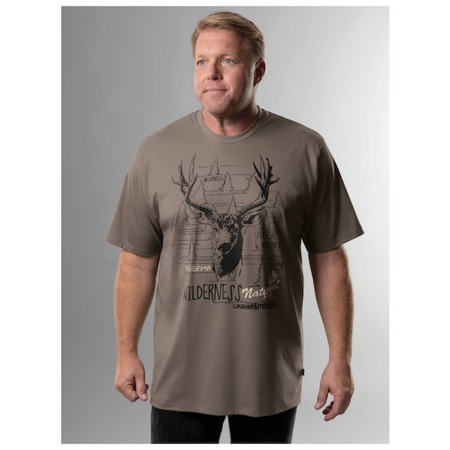 online T-Shirt kaufen großem Hirsch-Print« »TRIGEMA Trigema T-Shirt mit