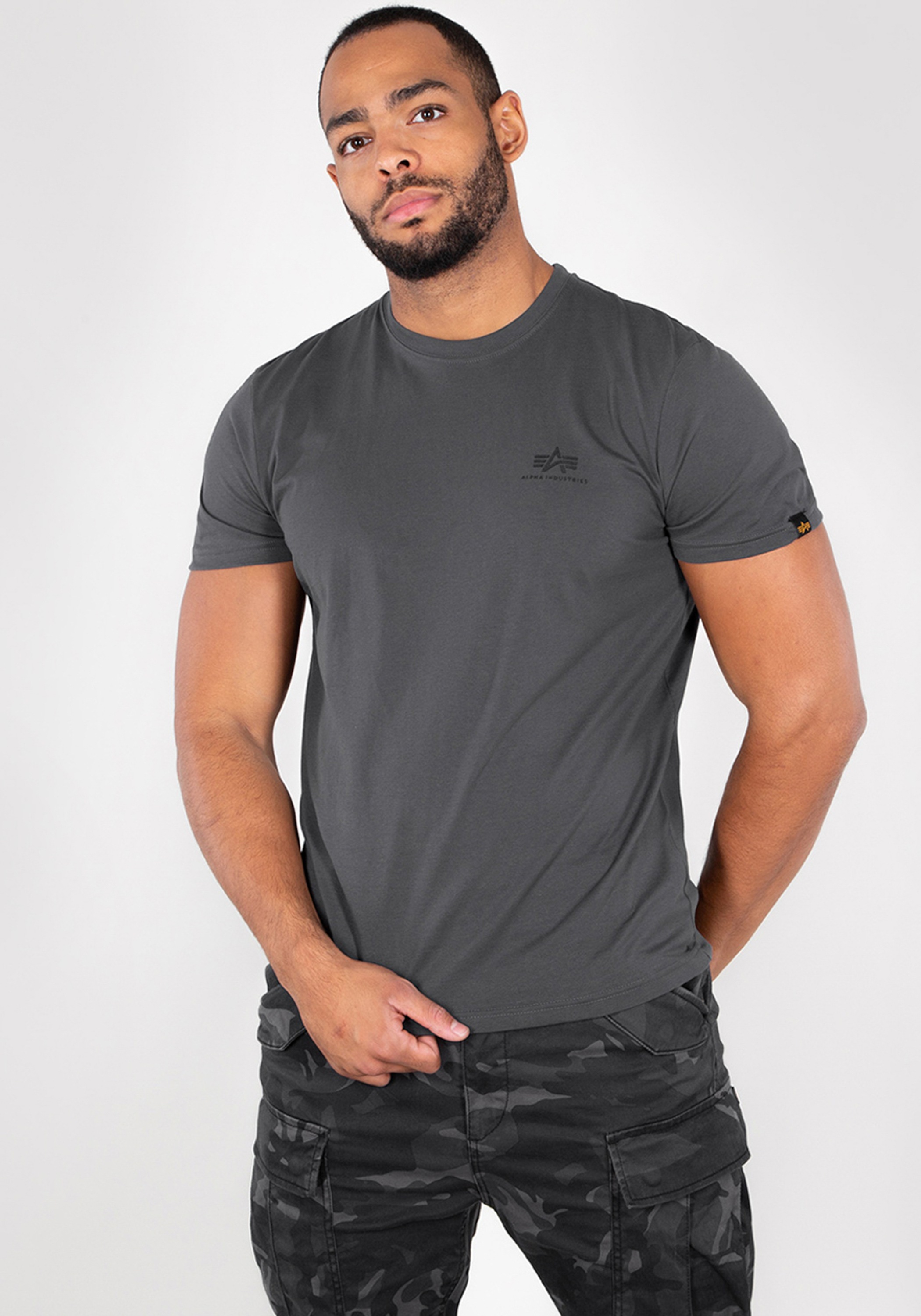 Alpha Industries T-Shirt »Alpha Industries Men - T-Shirts Basic T Small Logo«