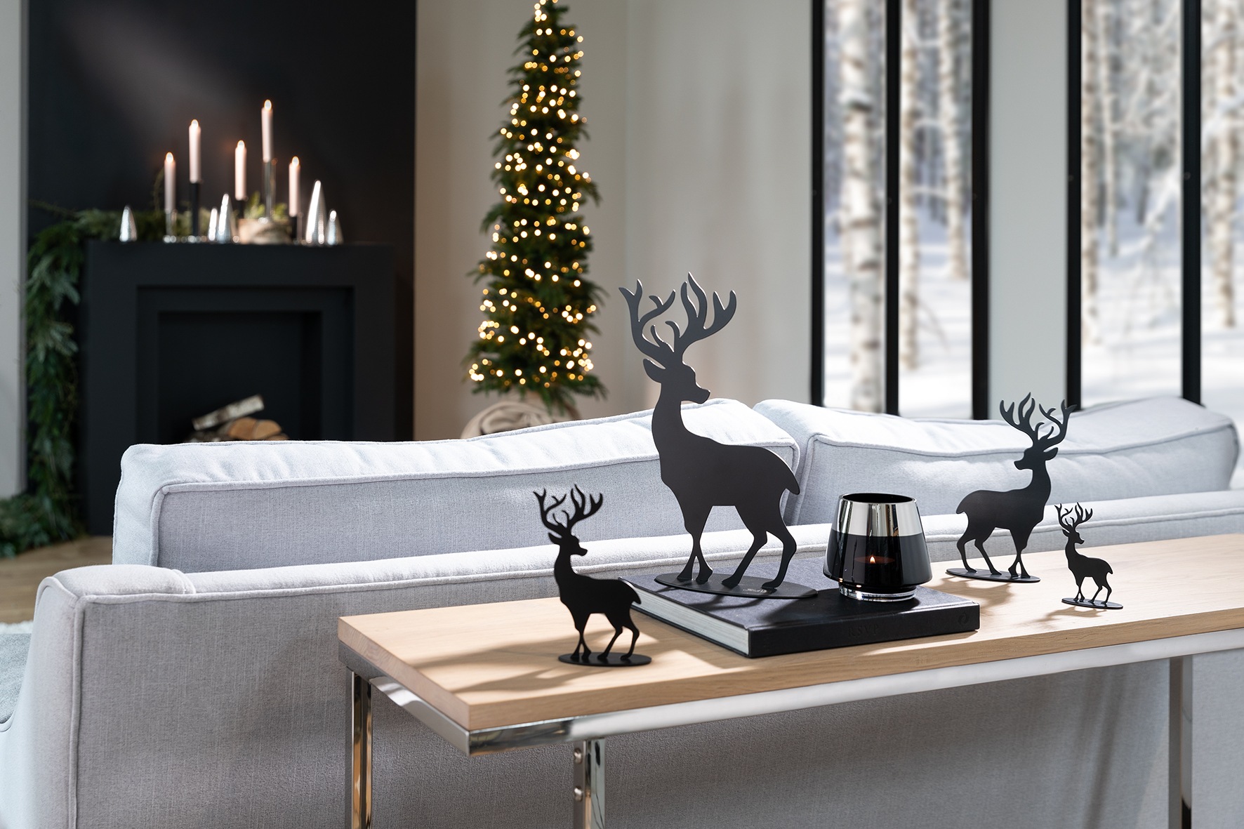 Fink Weihnachtsfigur »Hirsch JASPER« Weihnachtsdeko aus Eisen günstig online kaufen