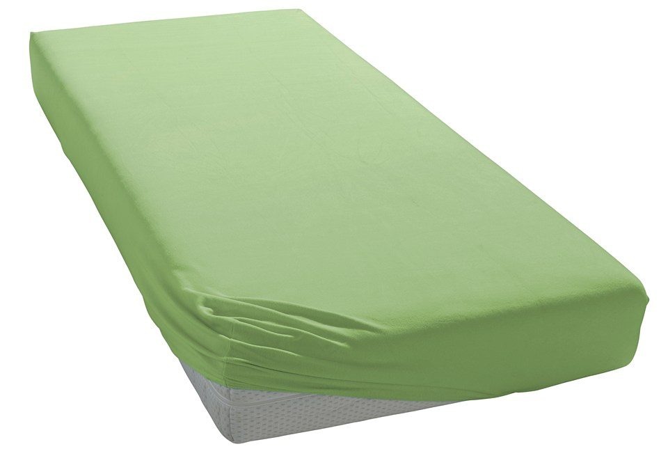 bellana Spannbettlaken »Melone in Gr. 70x140, 90x200, 140x200 oder 180x200 günstig online kaufen