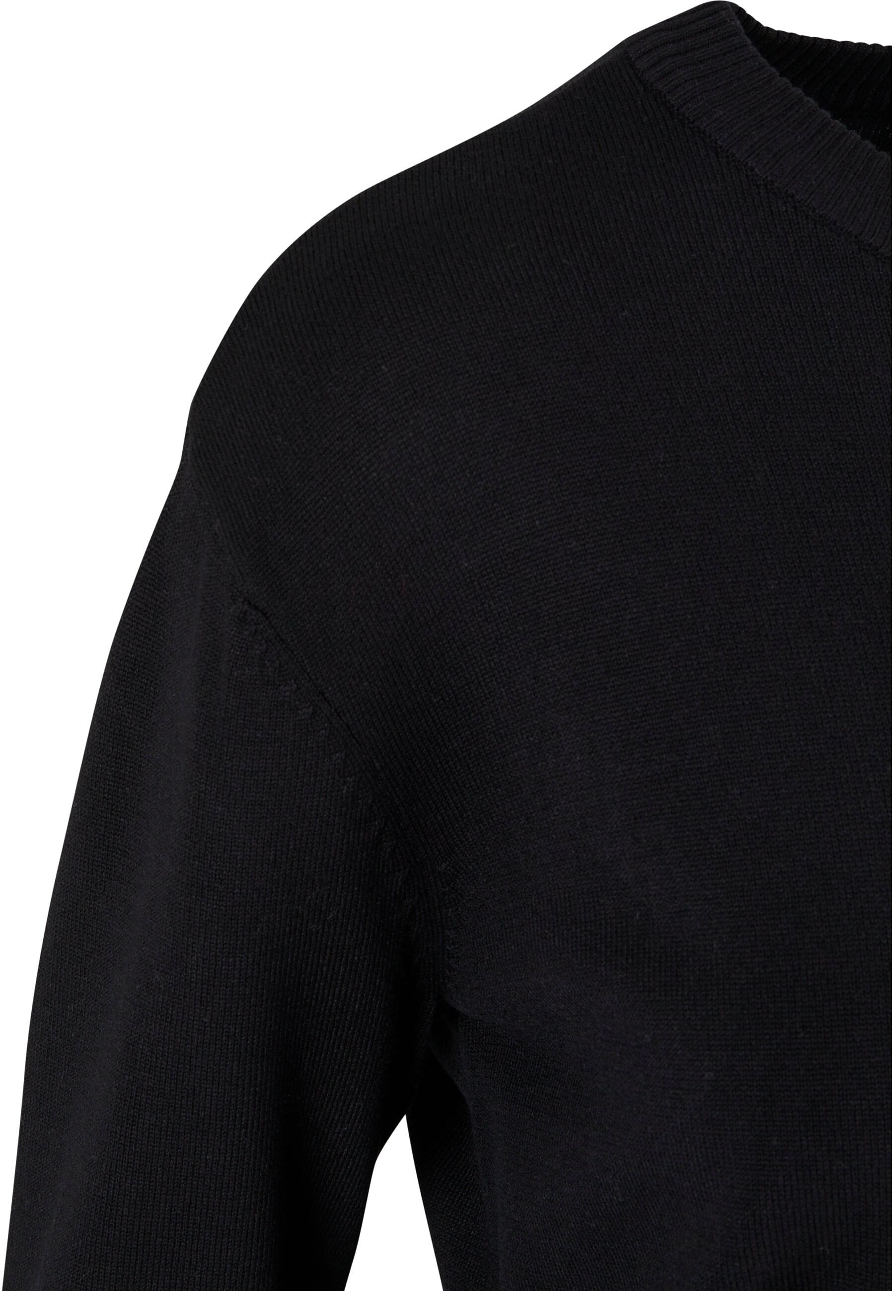 URBAN CLASSICS Rundhalspullover »Urban Classics Damen Ladies Knitted Roundneck Sweater« 1 Stk.