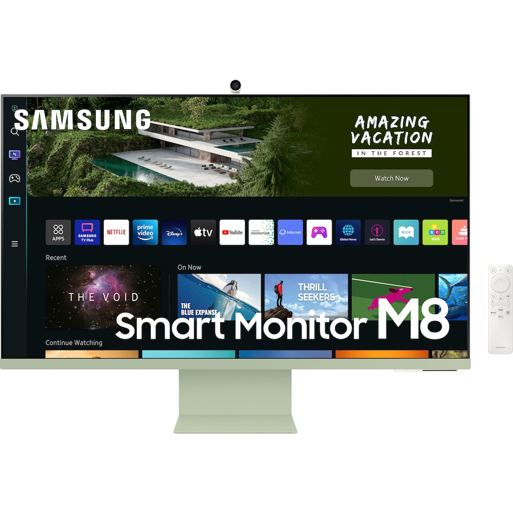 Samsung Smart Monitor »S32BM80GUU«, 80 cm/32 Zoll, 3840 x 2160 px, 4K Ultra HD, 4 ms Reaktionszeit, 60 Hz