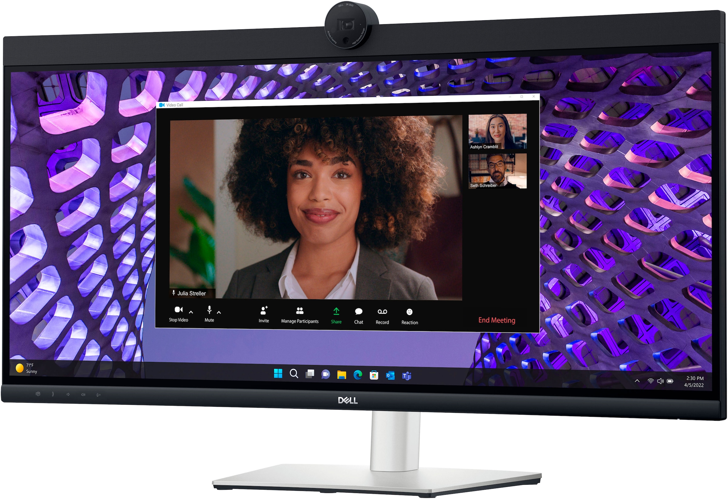 Dell LED-Monitor »P3424WEB«, 87 cm/34 Zoll, 3440 x 1440 px, WQHD, 8 ms Reaktionszeit, 60 Hz