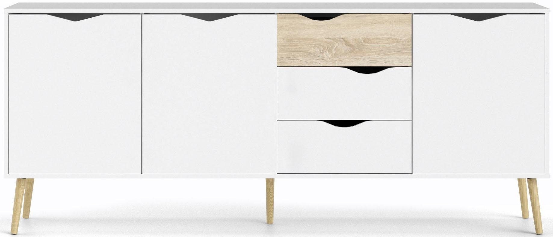 andas Kommode »Oslo, Sideboard, Aufbewahrung, Schubladenschrank, Stauraum«, günstig online kaufen