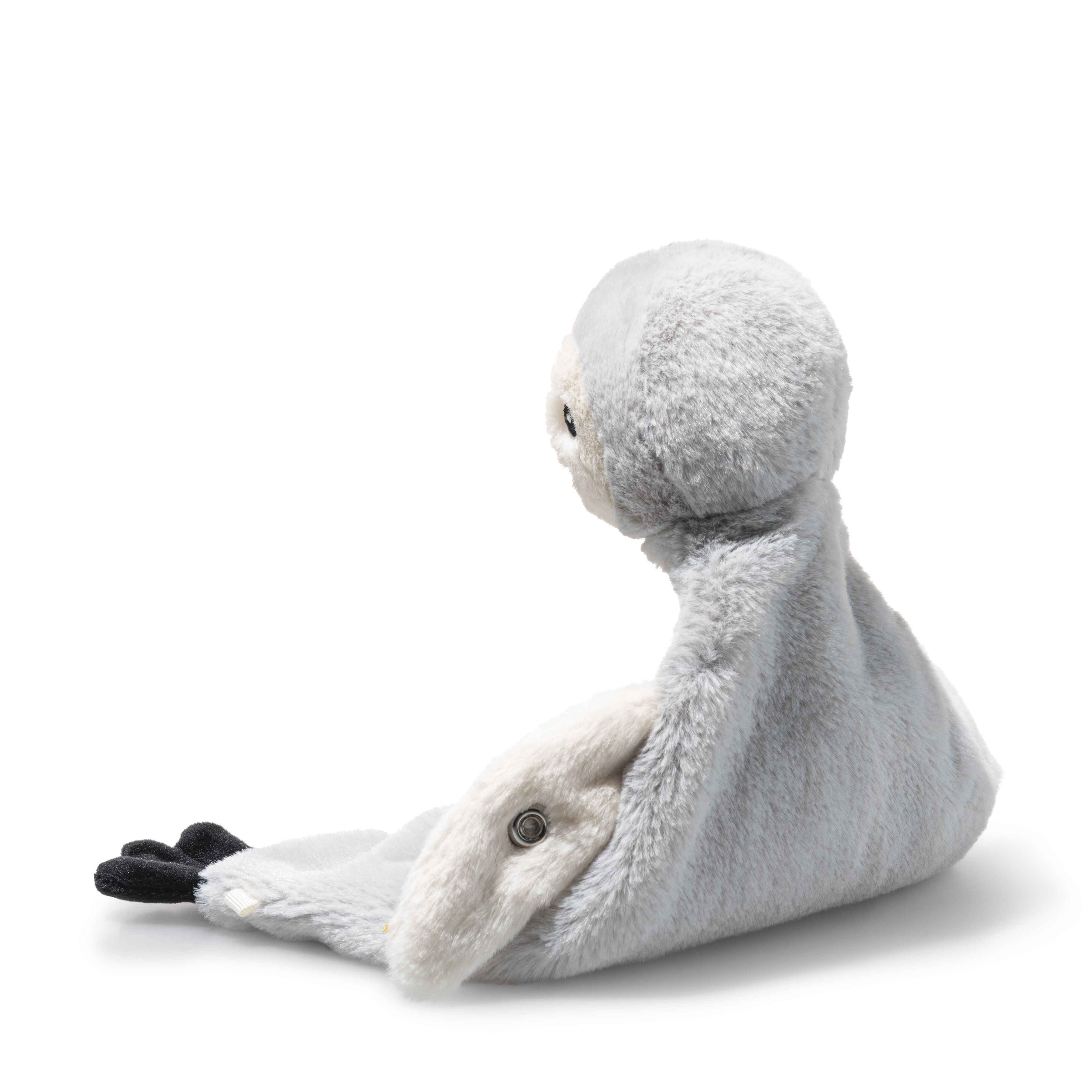 Steiff Schmusetuch »Lio Pinguin Schmusetuch, grau/weiß« 1 tlg. mit »Knopf im Ohr«
