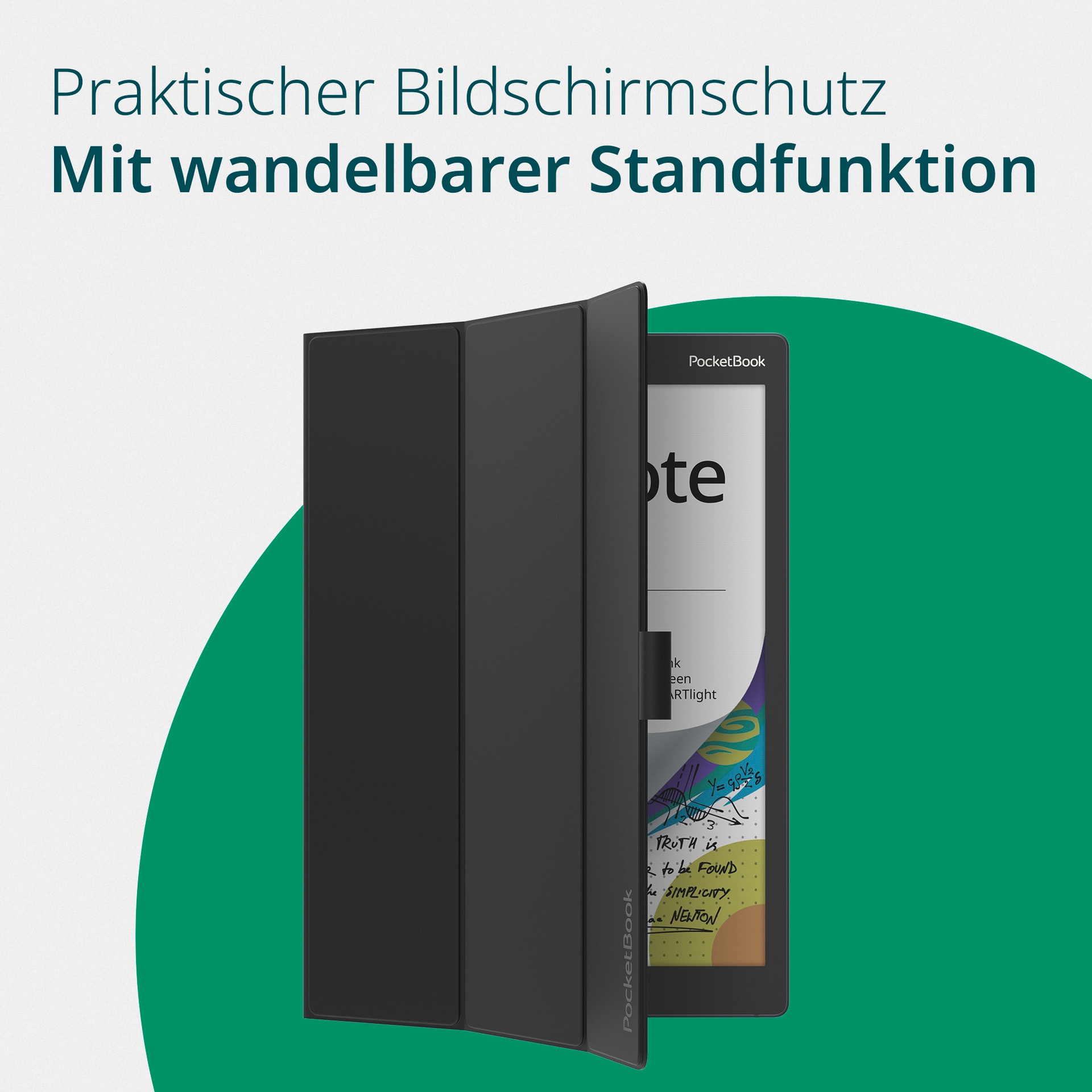 PocketBook Handyhülle »Flip Cover 10,3 Zoll«, Backcover, Schutzhülle, Handyschutzhülle, Case, Schutzcase, stoßfest