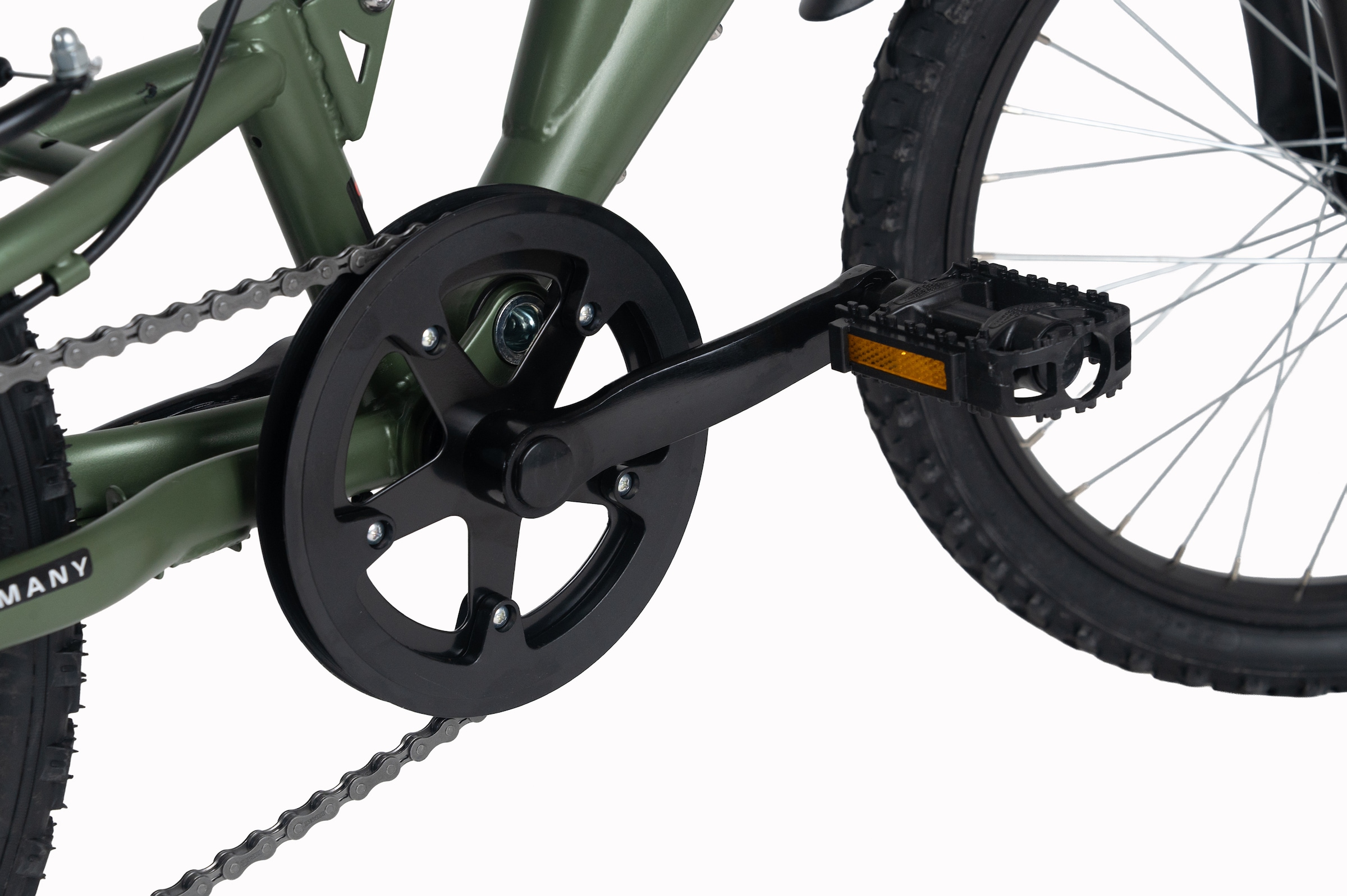 WYLD Kinderfahrrad »WYLD Kinder-Mountainbike Fully ATB 20" Zodiac 6 Gänge« 6 Gang Shimano Tourney Schaltwerk Kettenschaltung