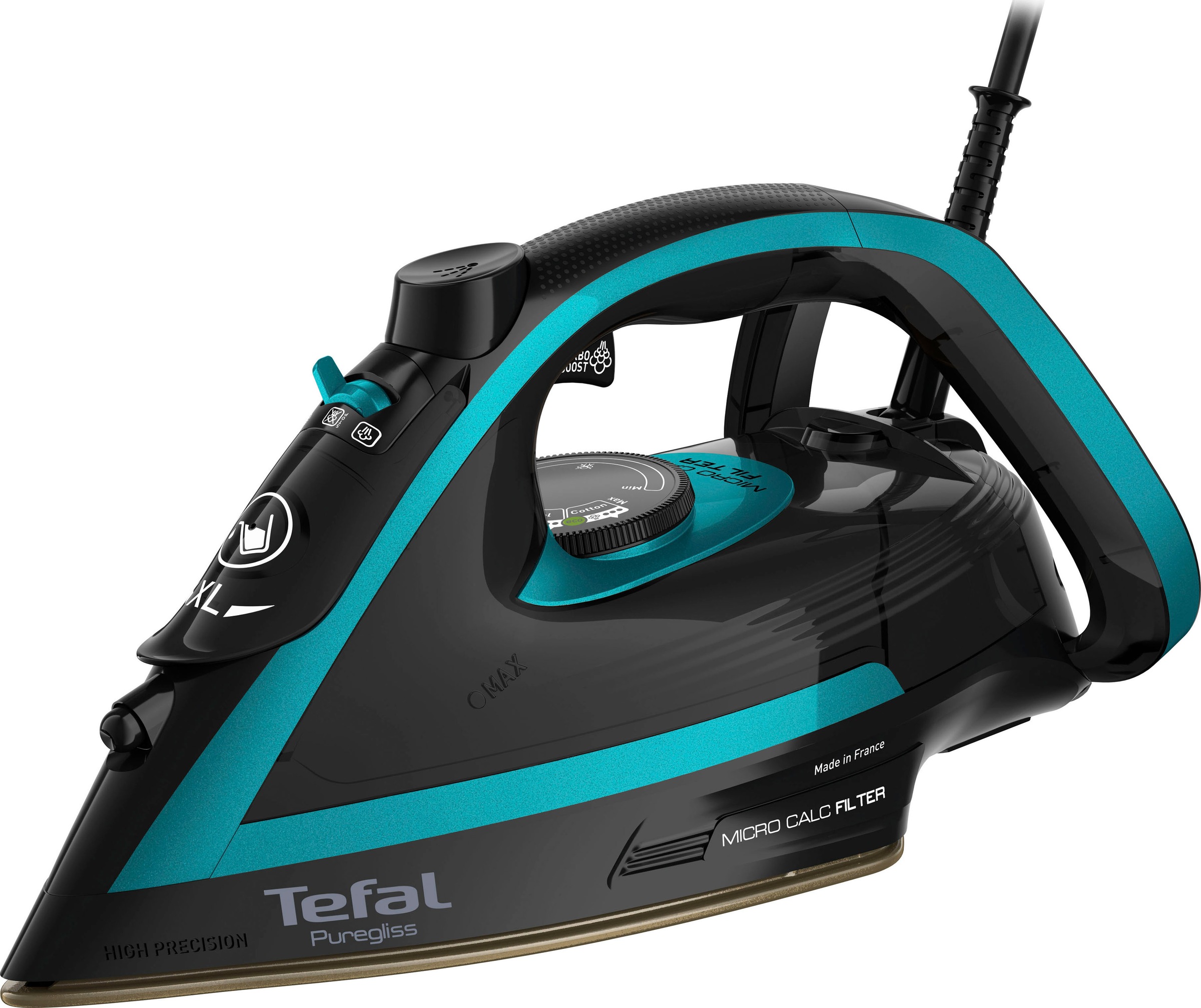 Tefal Dampfbügeleisen »FV8066 Puregliss«, 3000 W, 280 g/Min. Dampfstoß, Ver günstig online kaufen