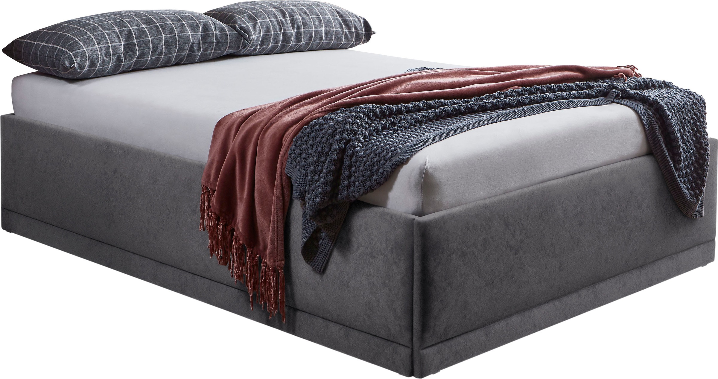 Westfalia Schlafkomfort Polsterbett »Texel« Standardhöhe mit Zierkissen, Be günstig online kaufen