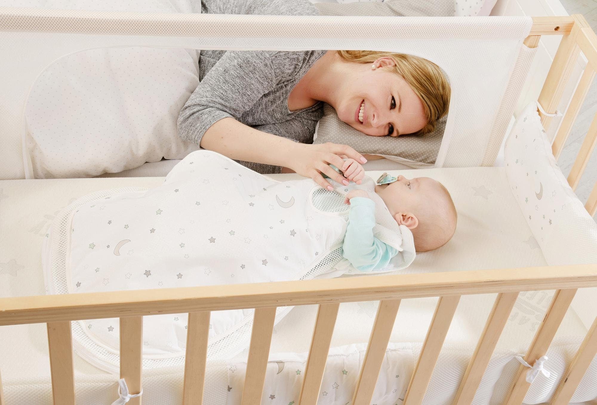 roba® Babybett »Room Bed, safe asleep®, Little Stars«, (4 tlg.) günstig online kaufen