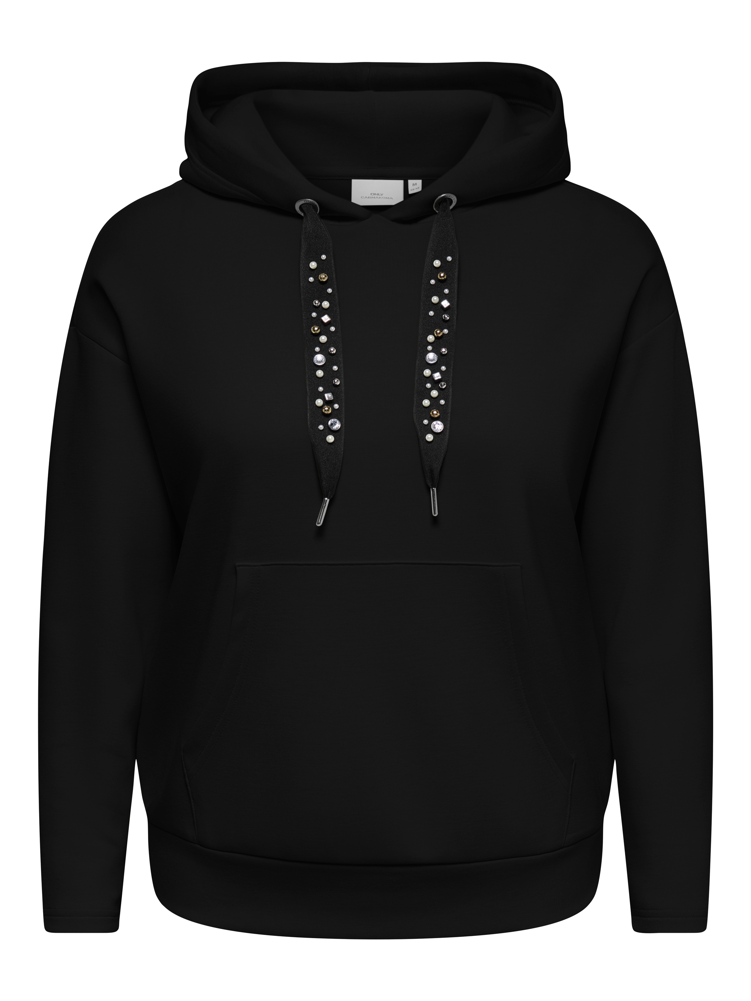ONLY CARMAKOMA »CARSCARLETT FANCY L/S SWT JRS«, Materialmix
