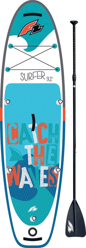 F2 SUP-Board »Surfer Kid«, (mit Paddling Transportrucksack), und Up im kaufen Online-Shop Pumpe Paddel, Stand