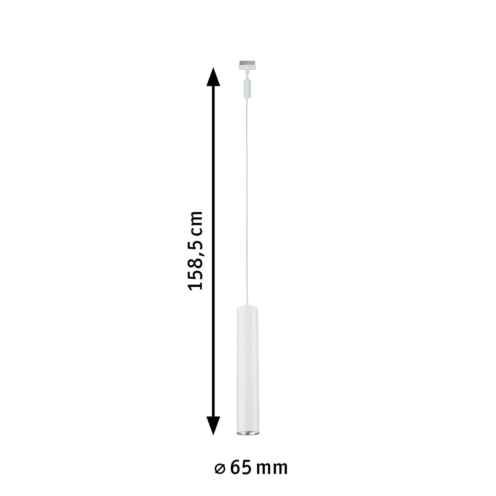 Paulmann Schienensystem-Leuchten »URail Pendel Catalejo GU10 max. 10W dimmbar 230V«