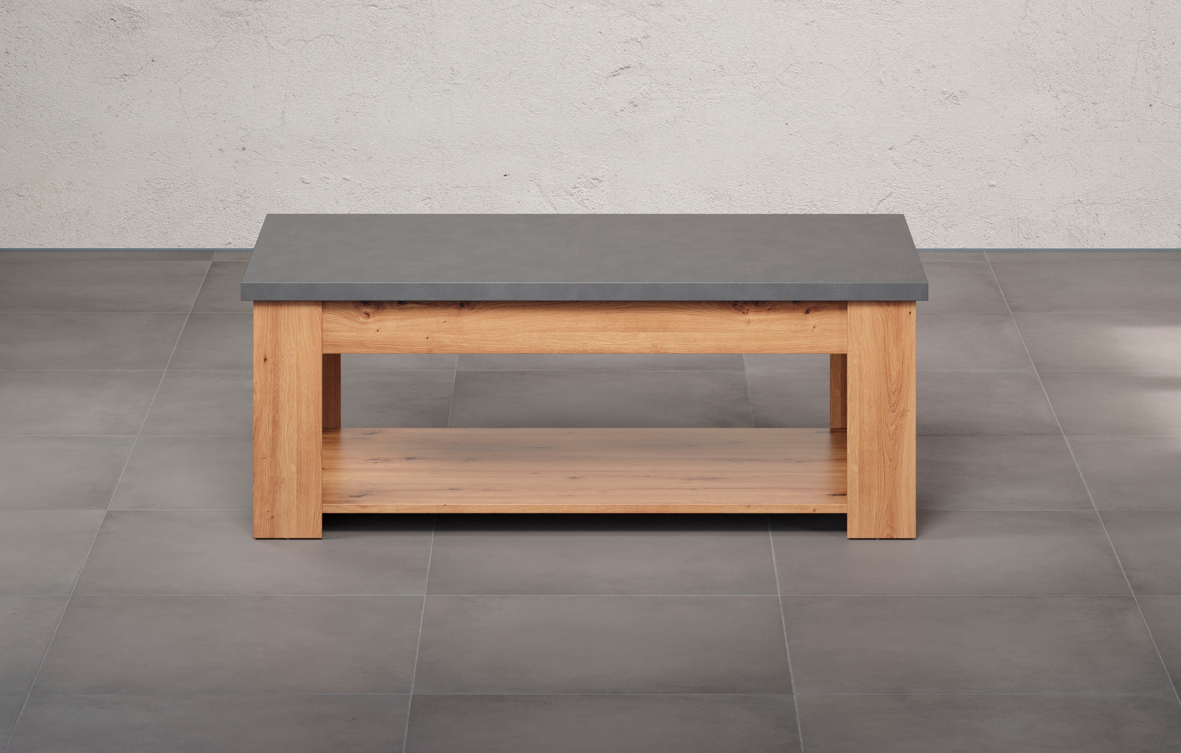 Home affaire Couchtisch »Ambres«, (1 St.), rechteckiger Sofatisch mit Ablag günstig online kaufen