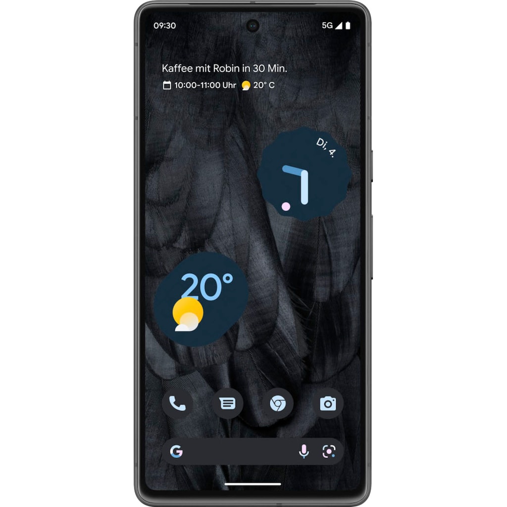 Google Smartphone »Pixel 7«, Obsidian, 16,05 cm/6,3 Zoll, 256 GB Speicherplatz, 50 MP Kamera