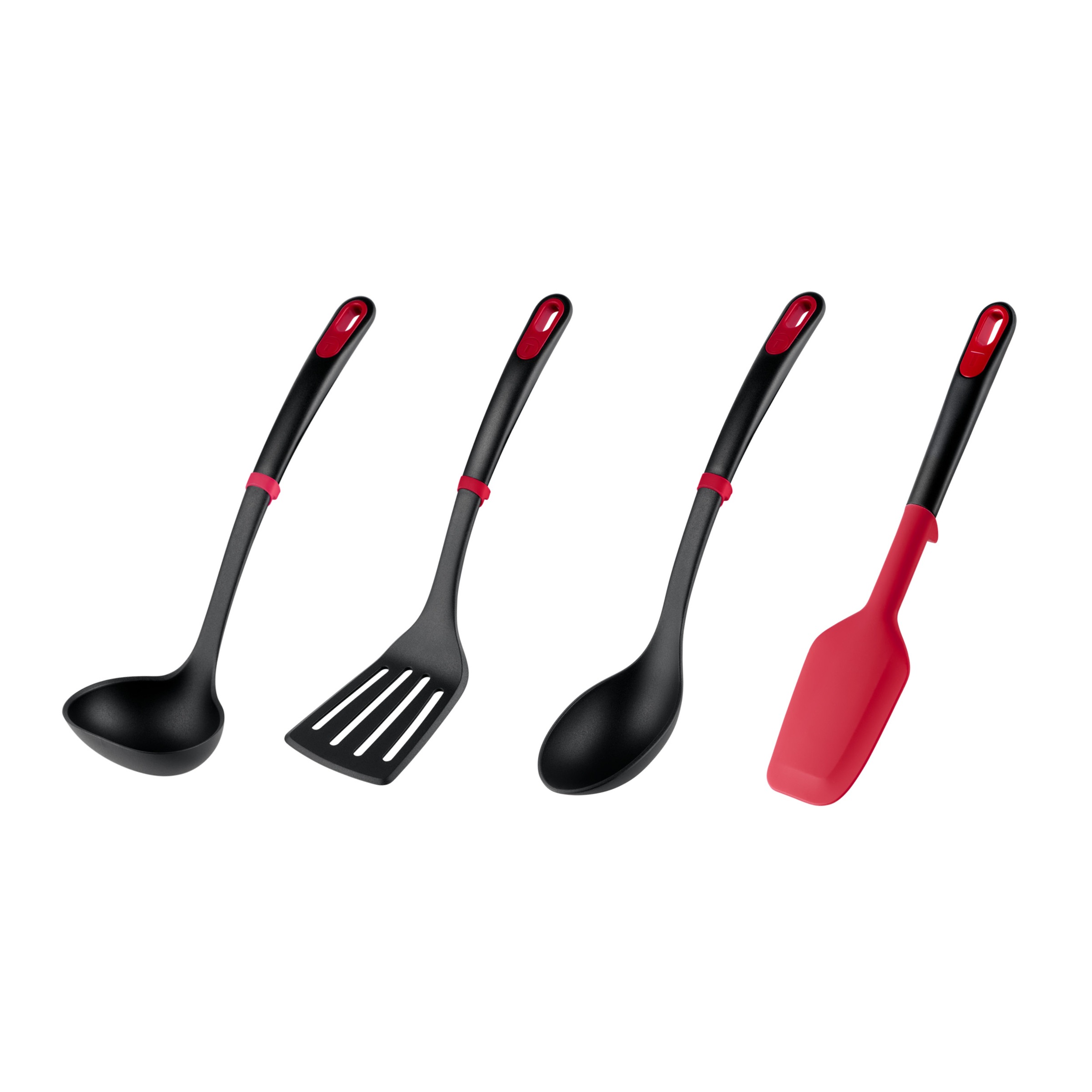 Tefal Kochbesteck-Set »Ingenio+« Silikon-Sicherheitsring, hitzebeständig bis 230°C, spülmaschinenfest
