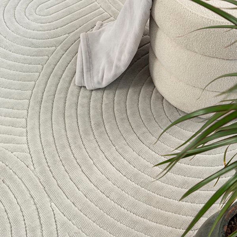 the carpet Teppich »Parma«, rechteckig, 10 mm Höhe, moderne Wohnzimmer Teppich Outdoor geeignet dichter Flor