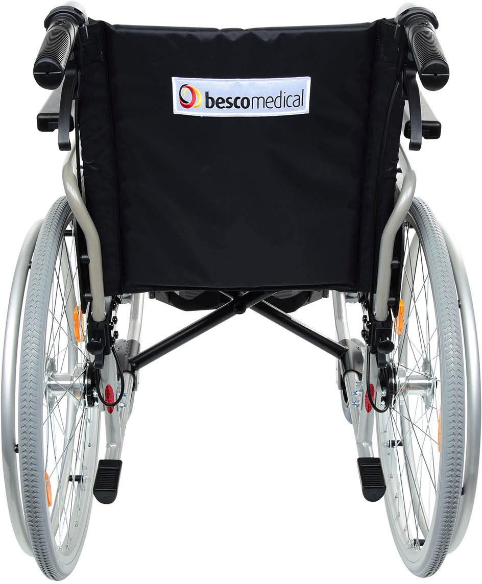 bescomedical Transportrollstuhl »Primus ML 2.0«, Sitzbreite 38 cm mit Trommelbremse und Komfortarmlehne