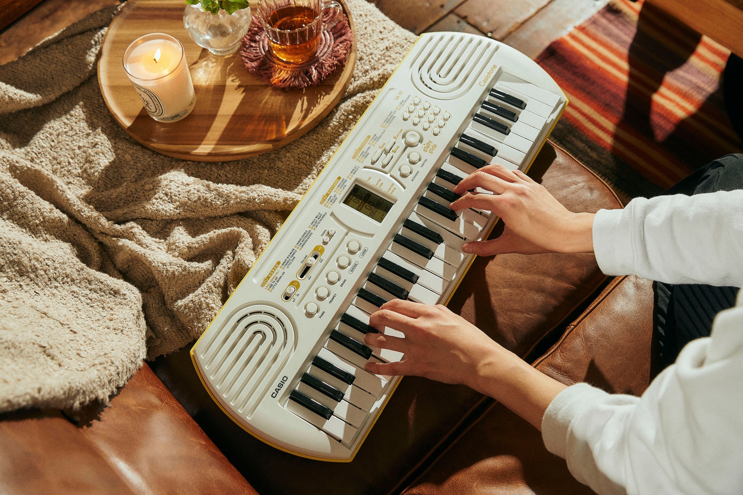 CASIO Home-Keyboard »Mini-Keyboard SA-80«, mit 44 Tasten