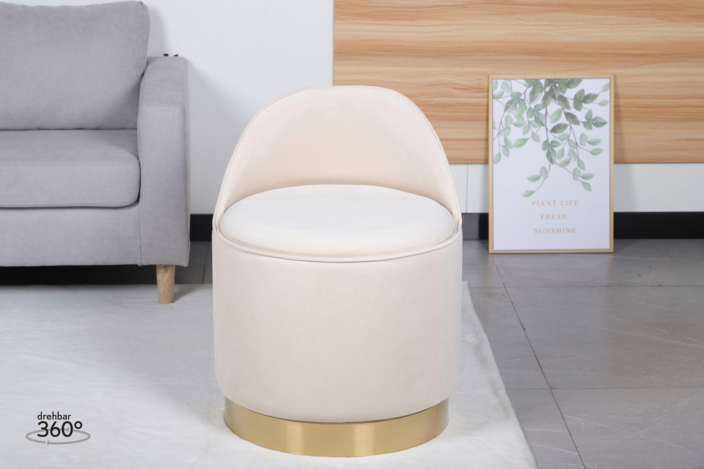 Kayoom Sessel »Drehhocker Viktor 125,Drehhocker in modernem Design,Stauraum günstig online kaufen