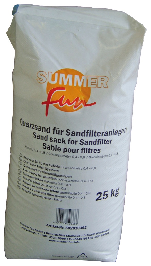 SUMMER FUN Rundpool, (Skimmer, Leiter, Plane, Sandfilteranlage, Sand), 6-tlg., ØxH: 350x120 cm