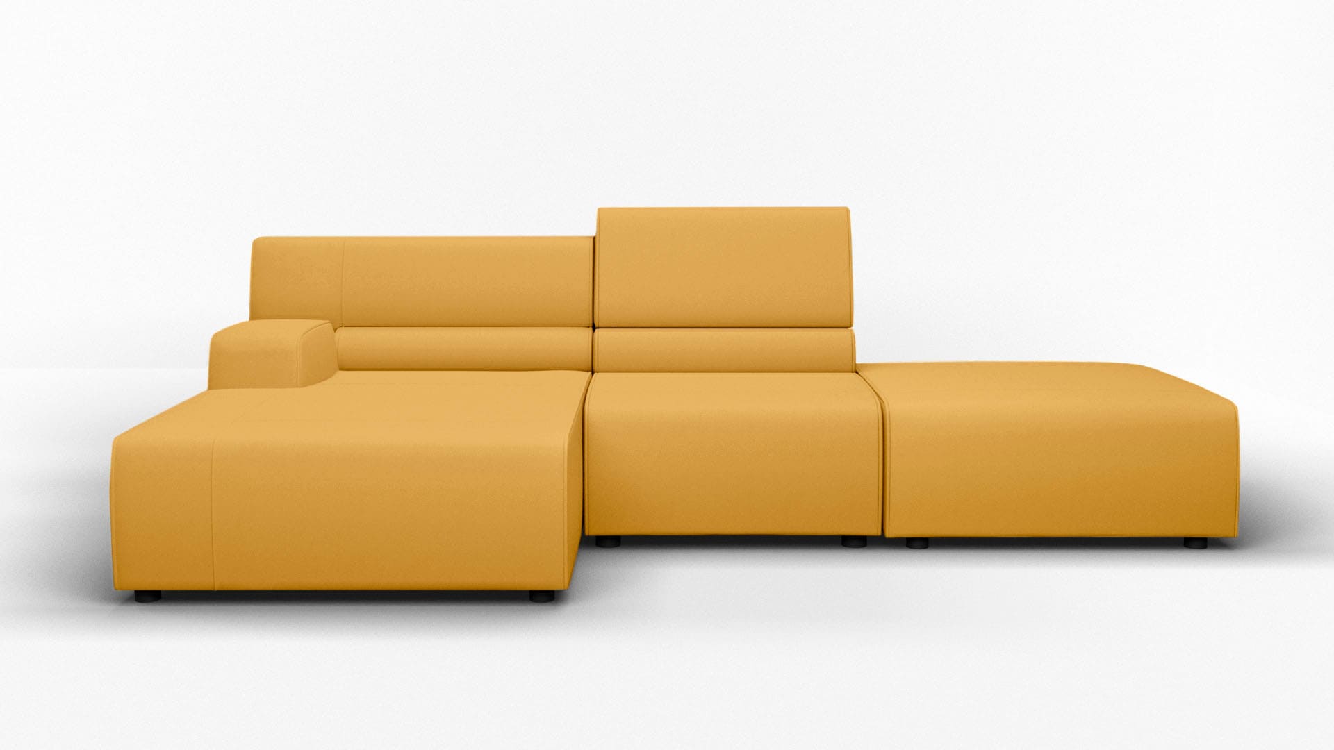 Egoitaliano Ecksofa »Babouche, Designsofa mit außergewöhnlichem Sitzkomfort günstig online kaufen