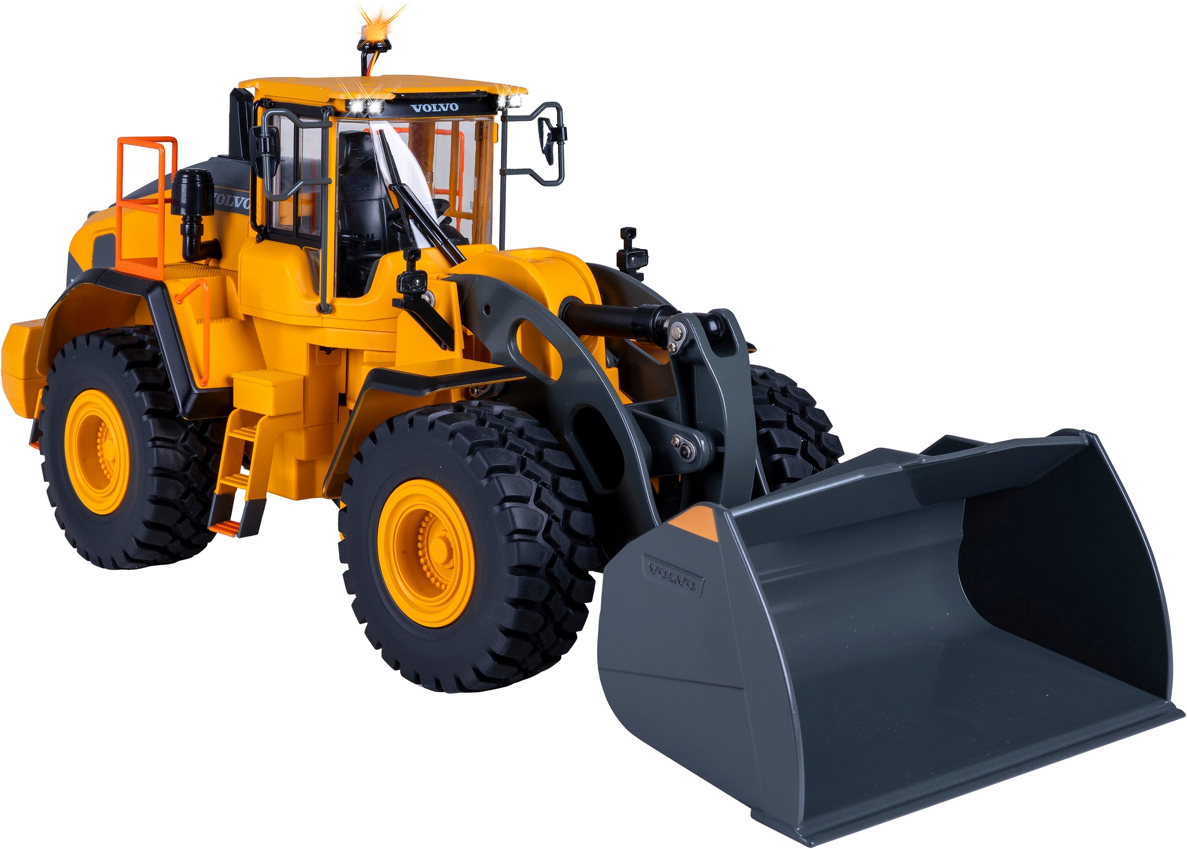 Jamara RC-Bagger »Radlader Volvo L260H Metal 2,4GHz«, LED-Licht; Maßstab 1:14
