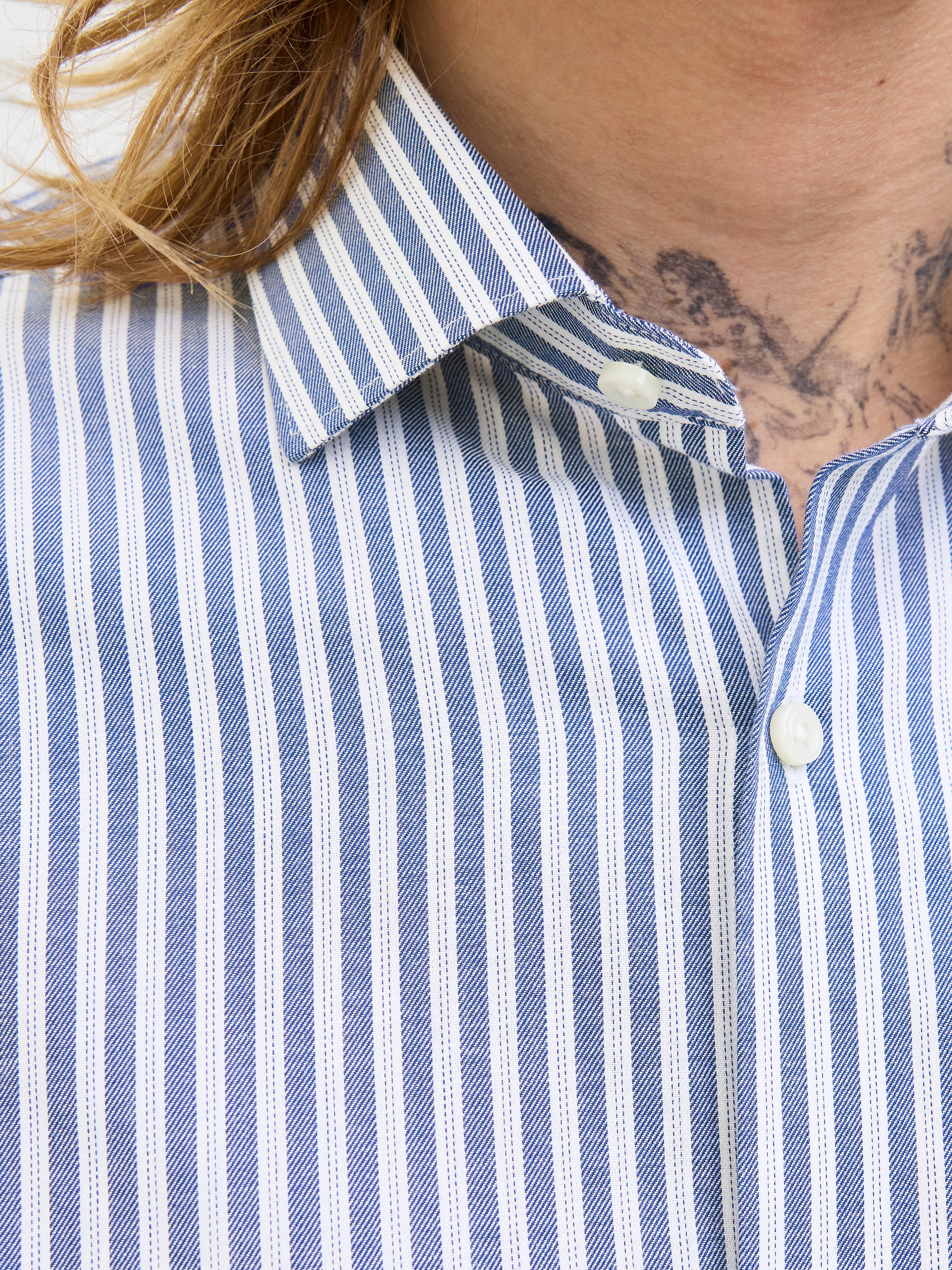 Jack & Jones Langarmhemd »JPRBLAPARKER Slim Fit Hemd, atmungsaktiv, ideal für den Alltag« Baumwolle, slim fit