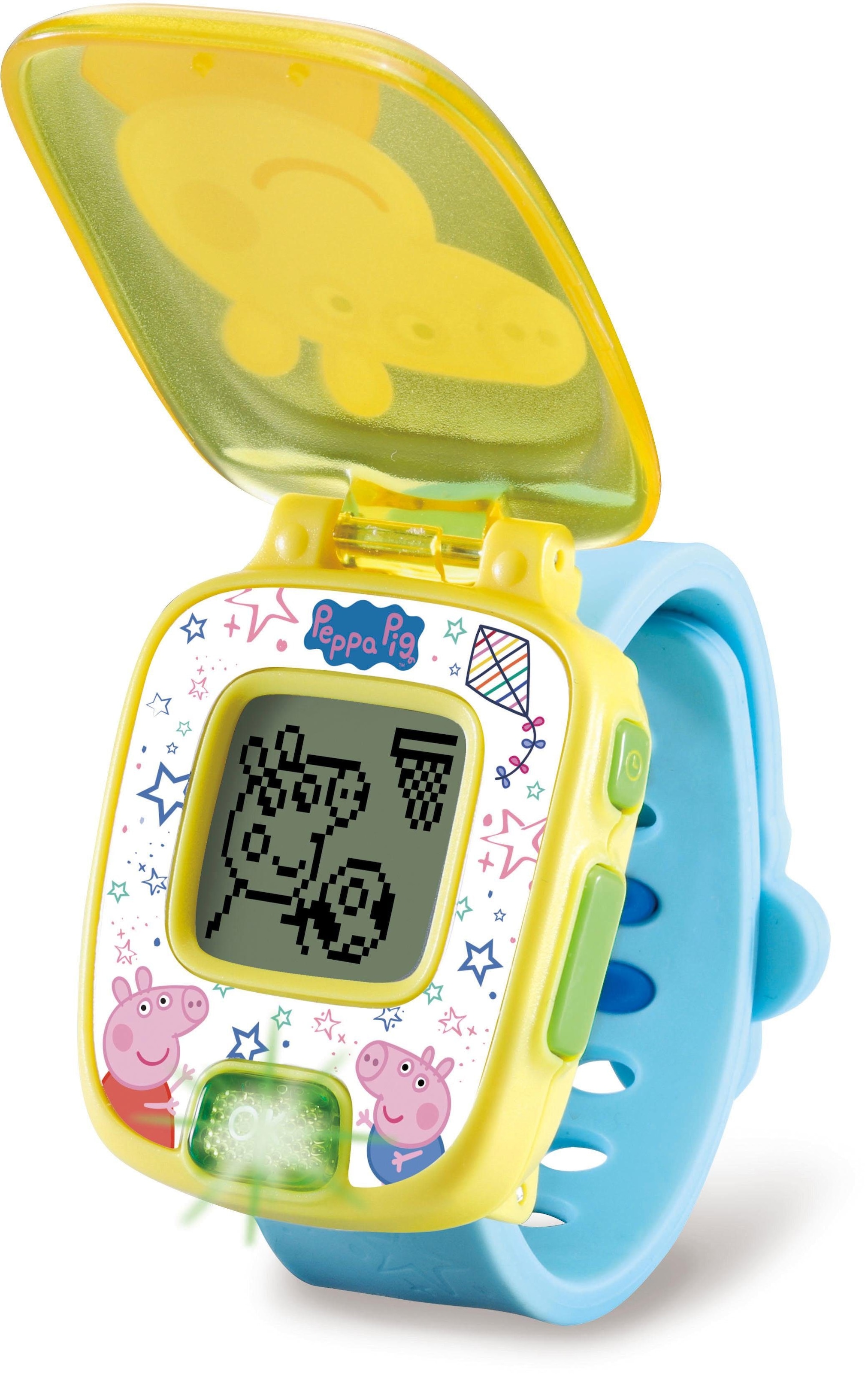 Vtech® Lernspielzeug »Peppa Pig, Peppas Lernuhr blau«