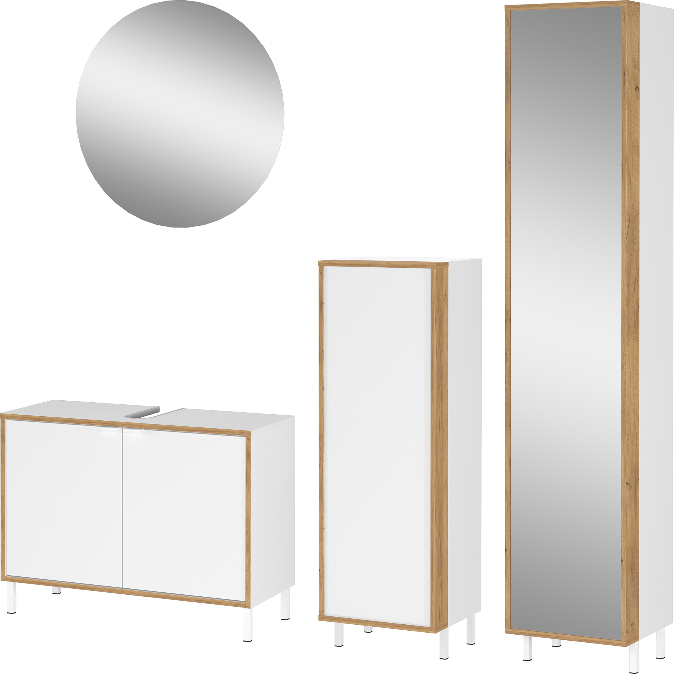 GERMANIA Badmöbel-Set »GW-Topeka« 4 Stk. tlg. günstig online kaufen