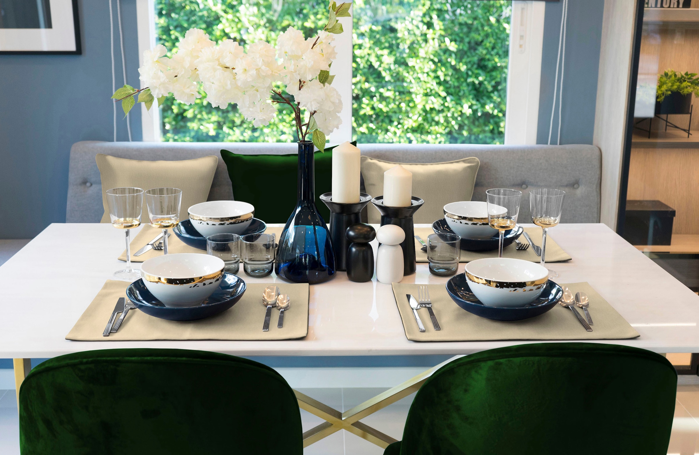Adam Platzset »Uni Collection Light« GOTS zertifiziert, Made in Germany günstig online kaufen