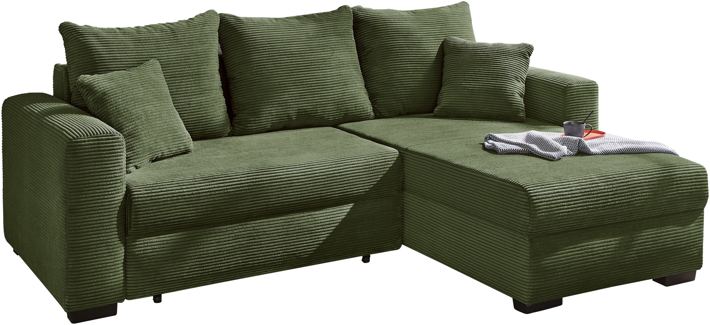 Jockenhöfer Gruppe Ecksofa "Elmau, L-Form, Breite 235cm", inkl. Bettfunktio günstig online kaufen