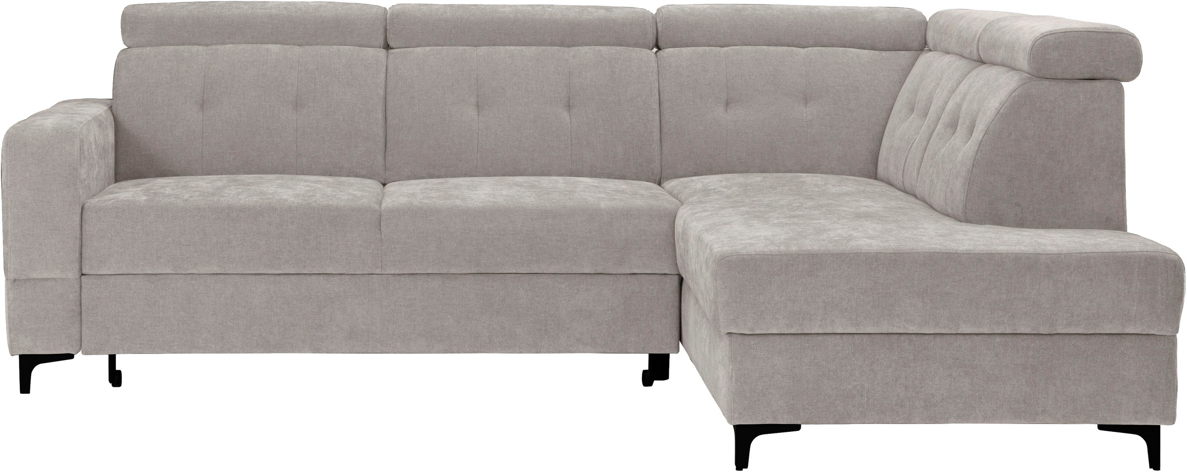 exxpo - sofa fashion Ecksofa »Monte, Kopfteile verstellbar, optional mit Be günstig online kaufen