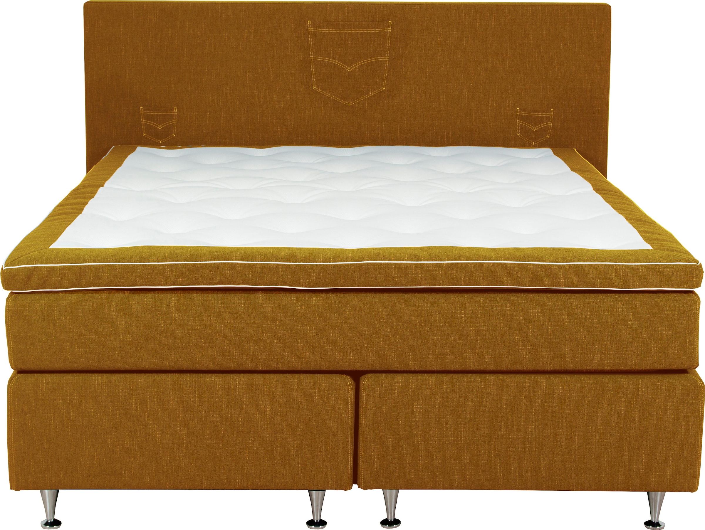 Home affaire Boxspringbett »Zahara« inkl. Topper, besonderes Highlight: auf günstig online kaufen