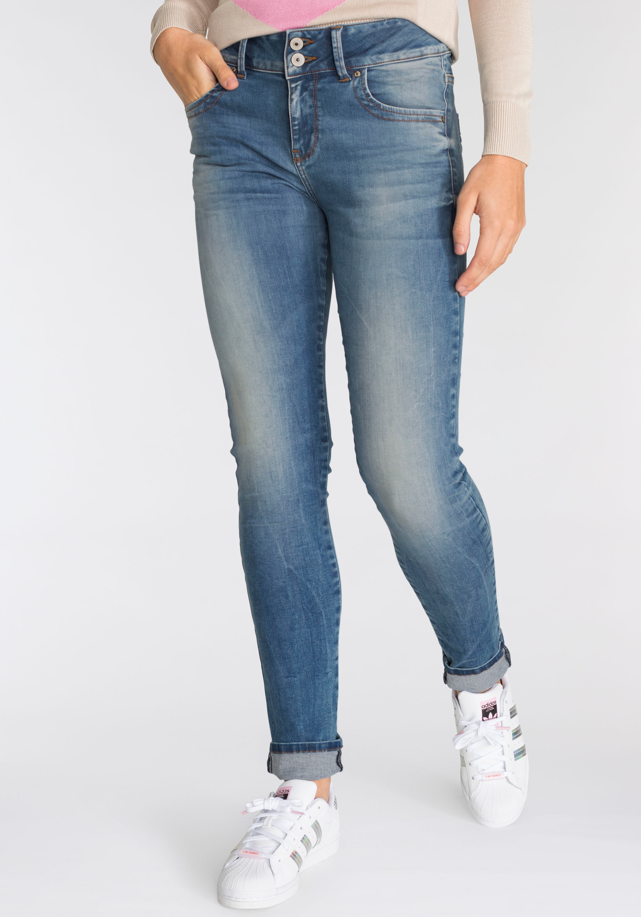 LTB Slim-fit-Jeans »MOLLY HIGH SMU«, mit sehr schmalem Bein und hoher  Leibhöhe online kaufen | Stretchjeans