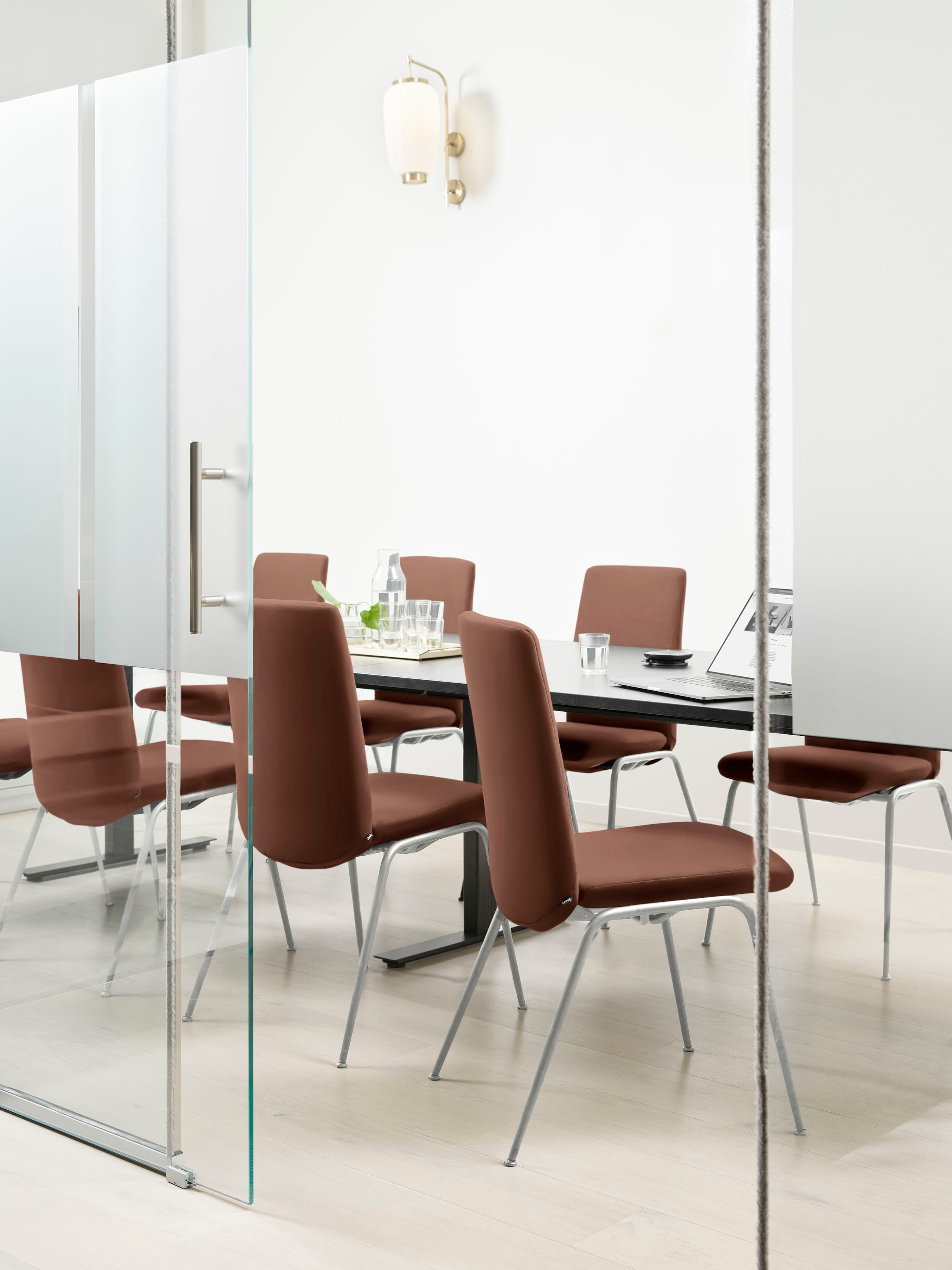 Stressless® Polsterstuhl »Laurel«, Leder PALOMA, Low Back, Größe L, mit Beinen aus Stahl in Chrom matt