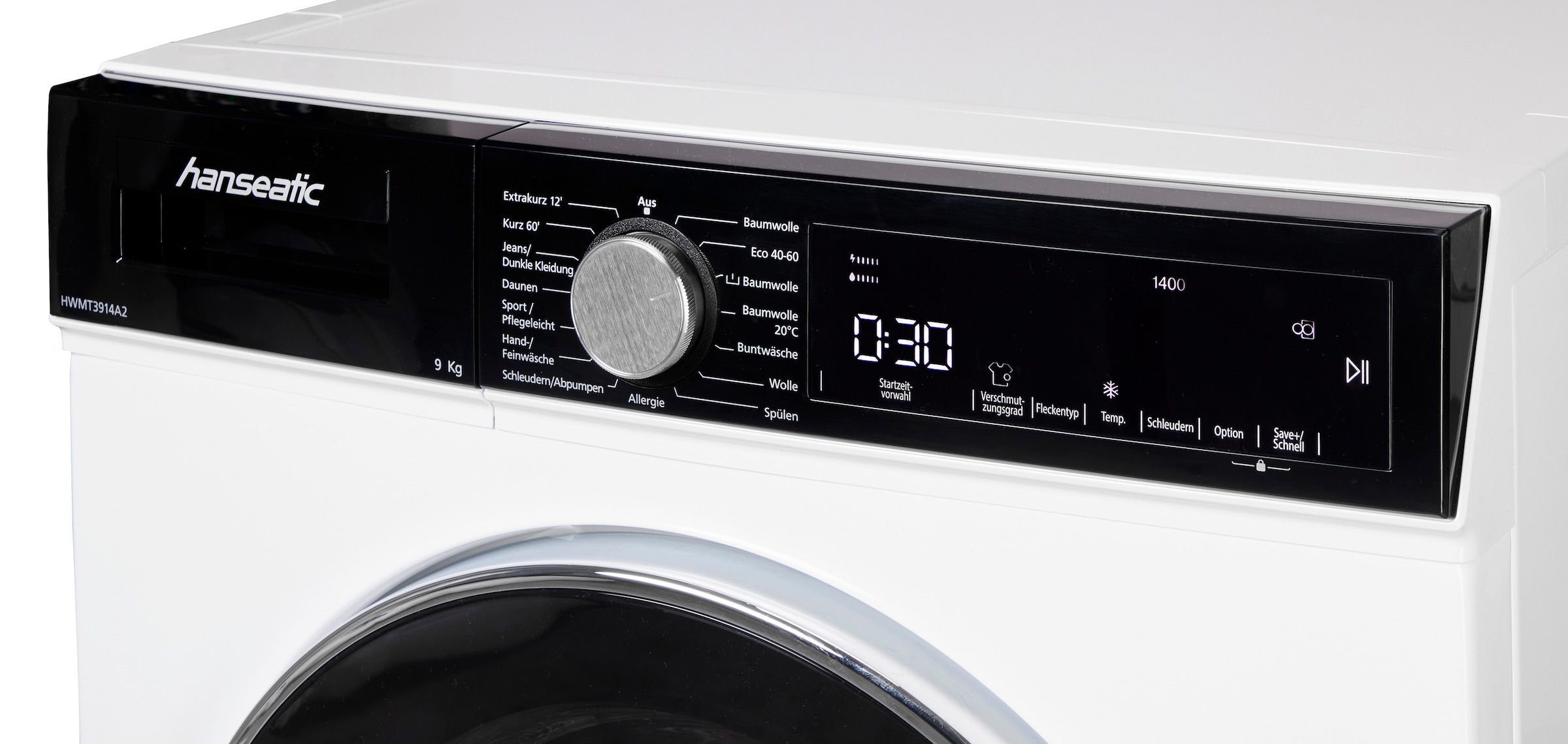Hanseatic Waschmaschine »HWMT3914A2« 9 kg 1400 U/min