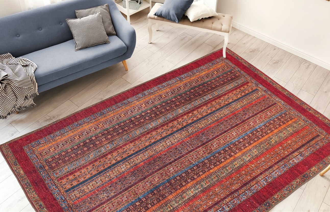 me gusta Teppich »Faye 425«, rechteckig, 6 mm Höhe, Flachgewebe, gedrucktes günstig online kaufen