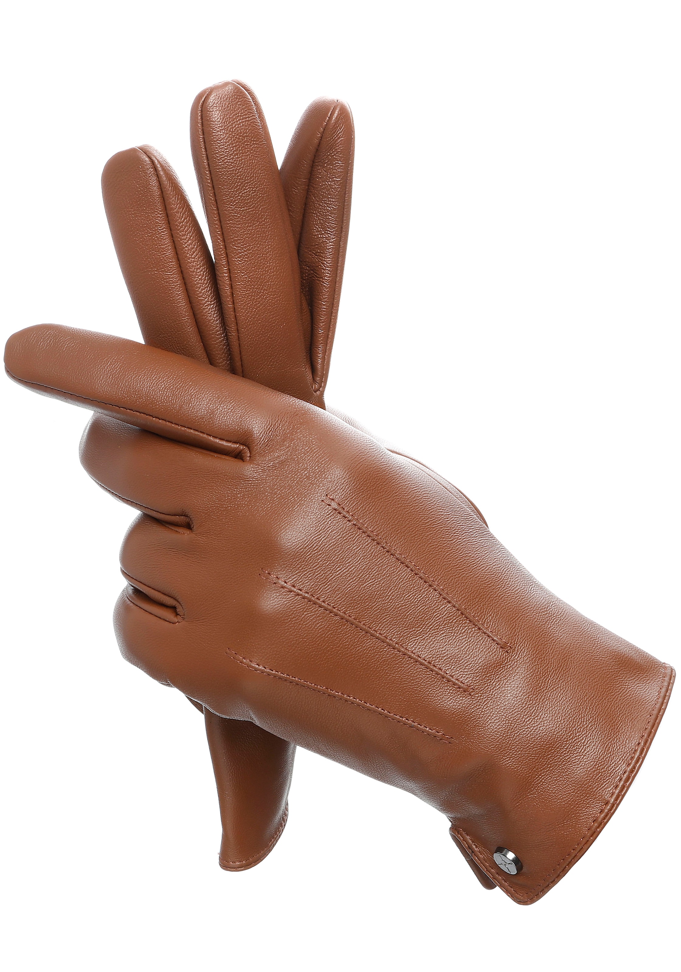 PEARLWOOD Lederhandschuhe »Travis«, Glattlederhandschuh online kaufen