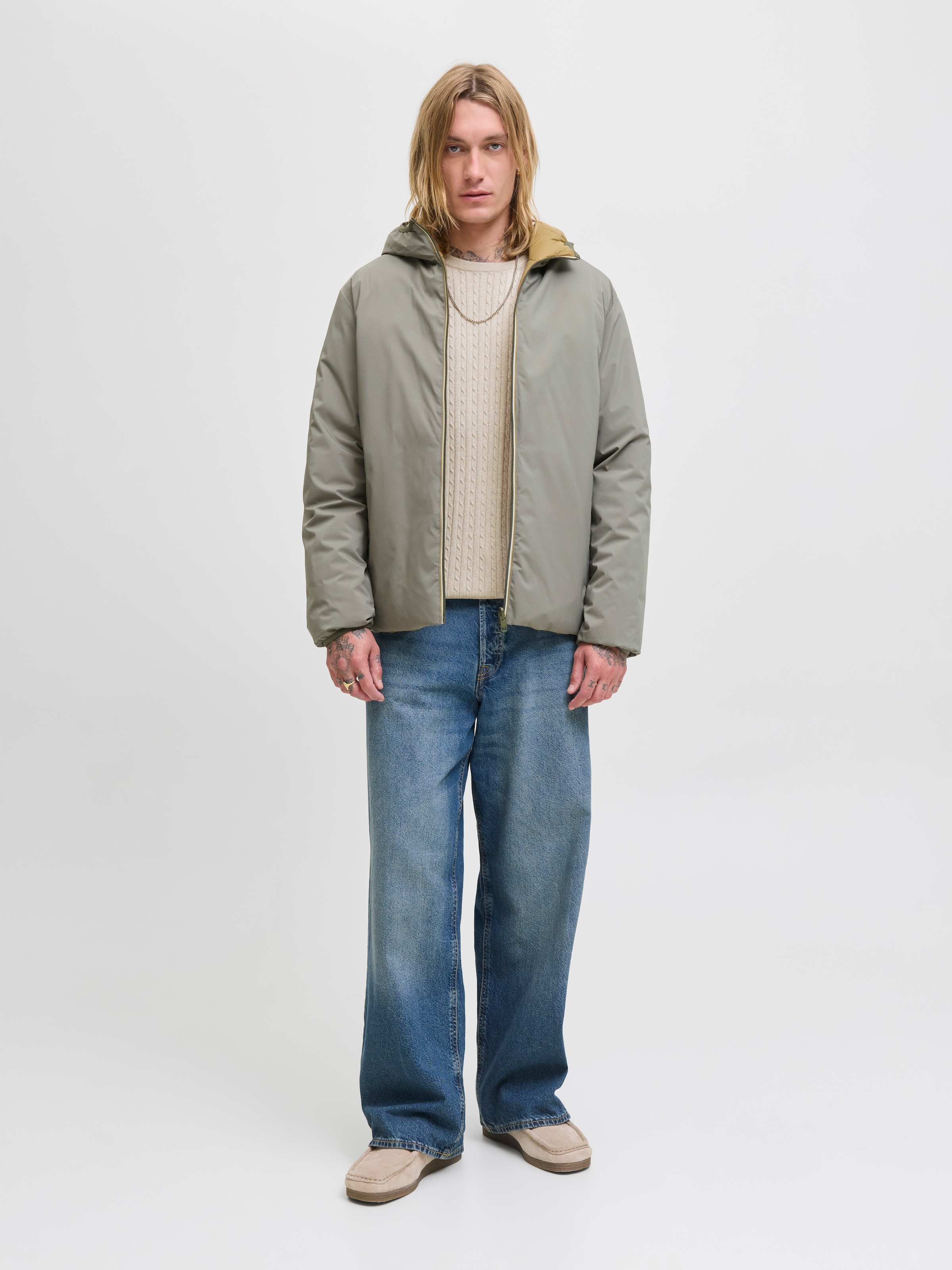 Jack & Jones Strickpullover »JJEEMIL KNIT CABLE CREW NECK NOOS«