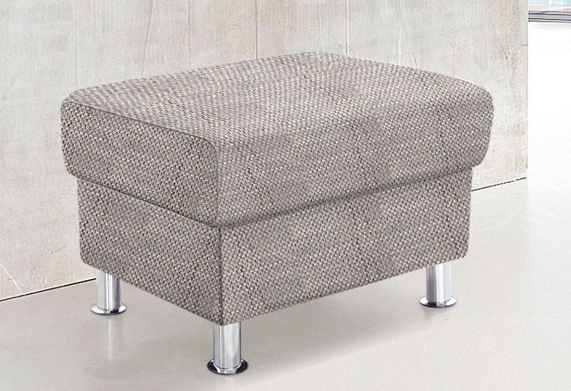 TRENDMANUFAKTUR Hocker »Rondo, Polsterhocker zur Serie, Breite 67 cm, Füße günstig online kaufen